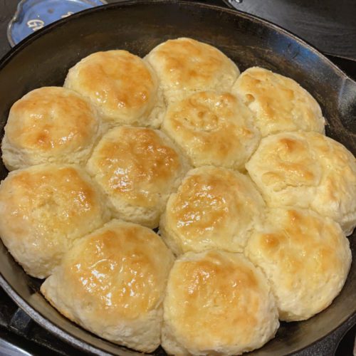 biscuits cast iron