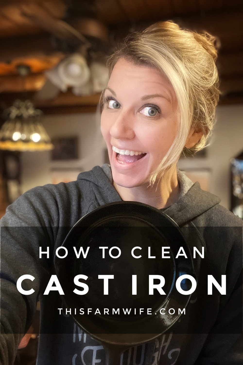 How to Clean Your Cast Iron Skillet with The Ringer Cast Iron