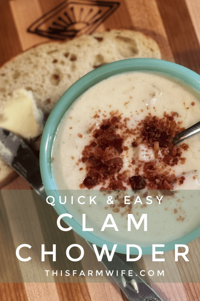 easy clam chowder recipe