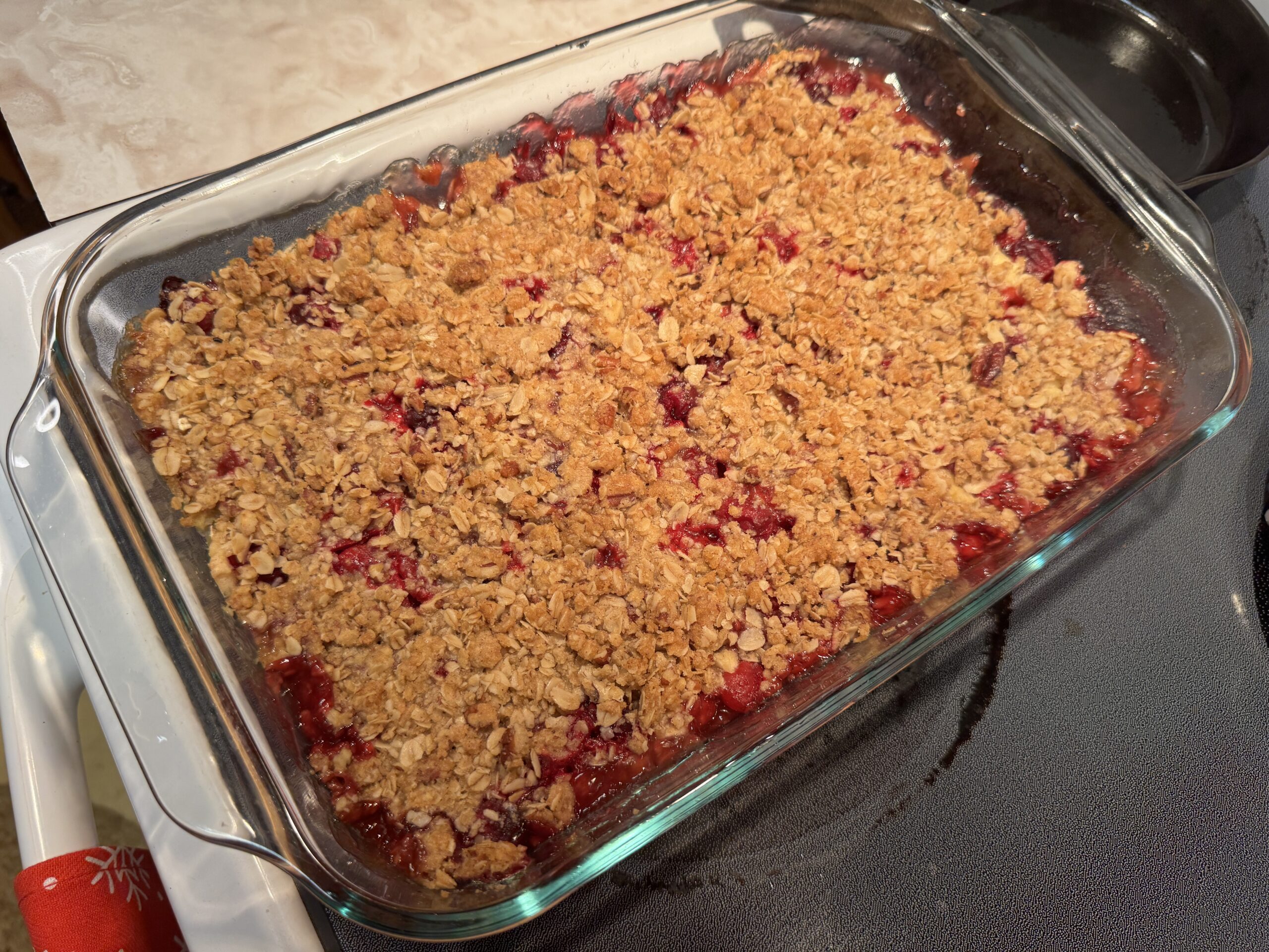 apple cranberry bake